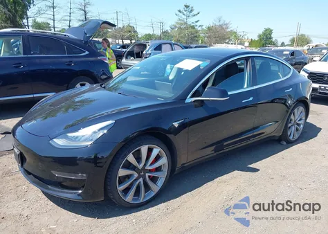 2019 Tesla Model 3 Long Range/Performance from USA, damaged, VIN 5YJ3E1EBXKF408699